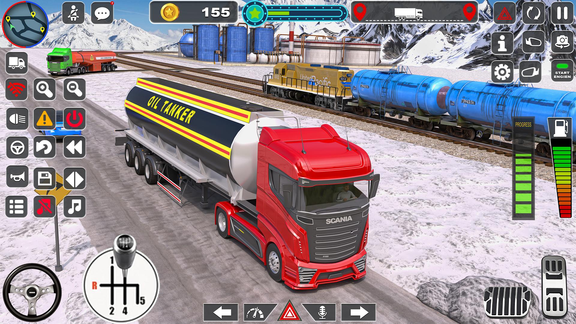 Oil Tanker Truck Driving Game Mod APK