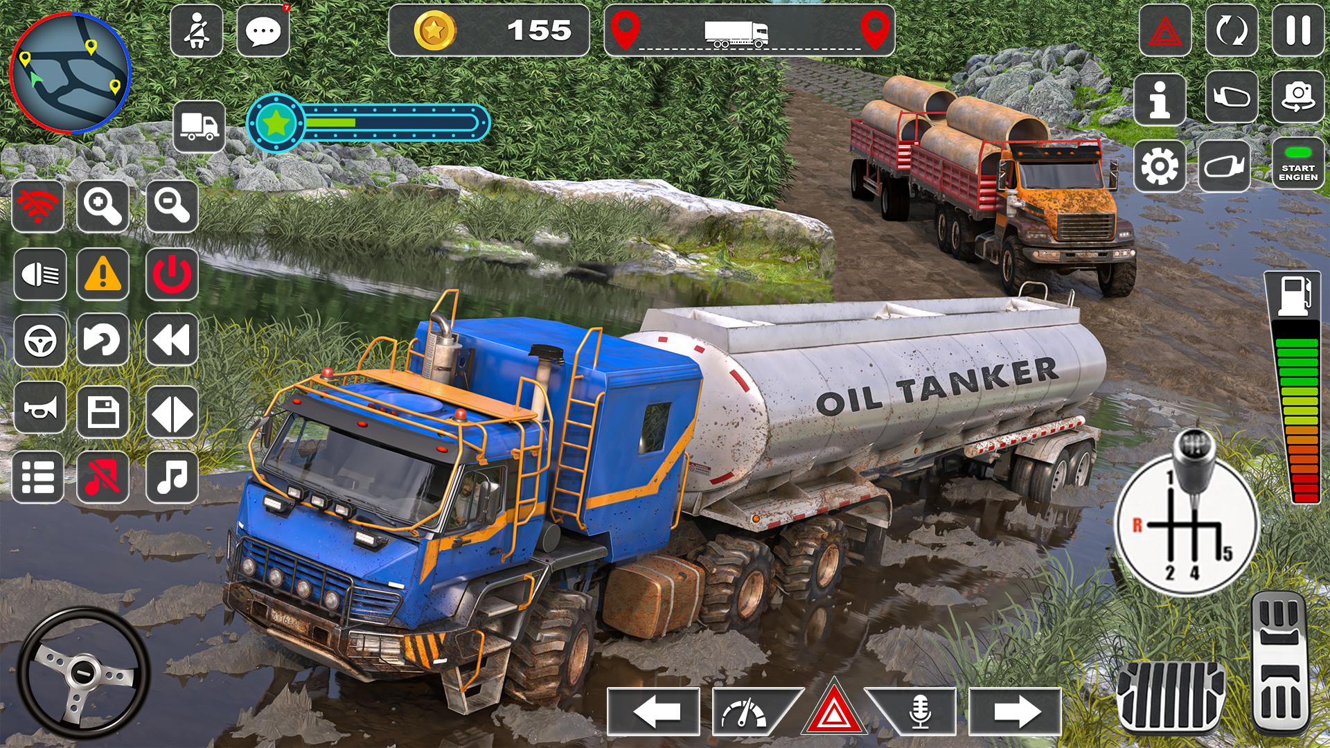 Oil Tanker Truck Driving Game Mod APK