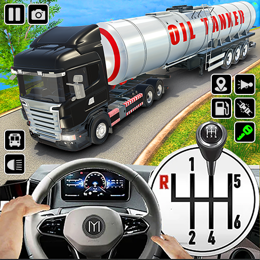 Oil Tanker Truck Driving Game Mod APK